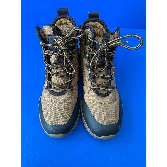 XRAY Men's High Top Work Boots XRW1597 Wheat Size 2 - Picture 4 of 6